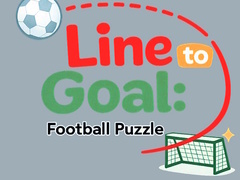 खेल Line To Goal:Football puzzle