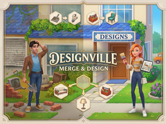 ಗೇಮ್ Designville: Merge & Design
