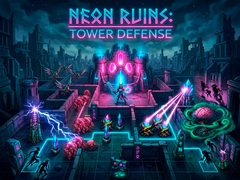 खेल Neon Ruins: Tower Defense