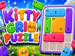 खेल Kitty Grid Puzzle