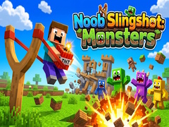 खेल Noob Slingshot: Monsters