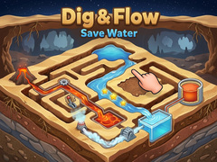 ಗೇಮ್ Dig & Flow - Save Water