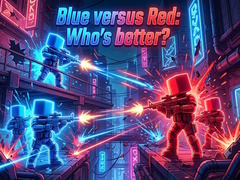 खेल Blue versus Red: Who's better?