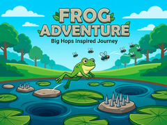 ಗೇಮ್ Frog Adventure Big Hops Inspired Journey