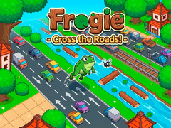 ಗೇಮ್ Frogie - Cross the Roads