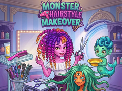 खेल Monster Hairstyle Makeover