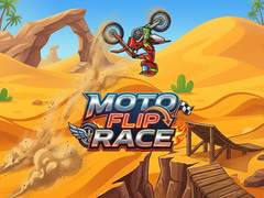ગેમ Moto Flip Race