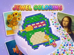 గేమ్ Jewels Coloring