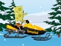 खेल Spongebob Snowmobile