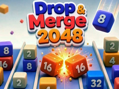 గేమ్ Drop & Merge 2048