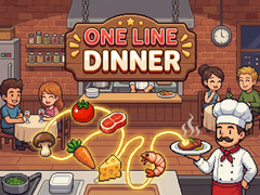 ગેમ One Line Dinner