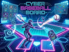 ગેમ Cyber Baseball Board