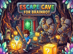 ગેમ Escape Cave For Brainrot