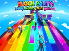 விளையாட்டு Block Party: Obby, Robby, Mini games!