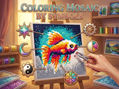 ગેમ Coloring Mosaic by Symbols