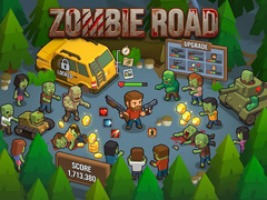 ગેમ Zombie Road