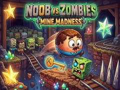ગેમ Noob vs Zombies: Mine Madness