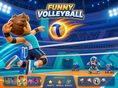 ગેમ Funny Volleyball