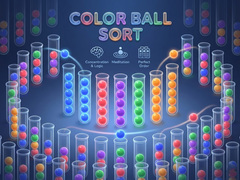 గేమ్ Colored Ball Sort