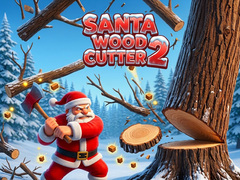 खेल Santa Wood Cutter 2