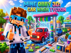 గేమ్ Mine Obby 3D: Car Wash Tycoon