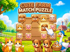 खेल Cute Farm Match Puzzle
