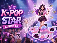 खेल Kpop Star Dress Up