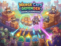 खेल Merge Cats Defender: Meow Guardians