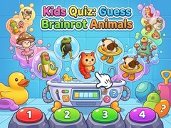 खेल Kids Quiz: Guess Brainrot Animals 