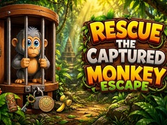 खेल Rescue the Captured Monkey Escape