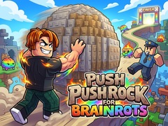खेल Push Rock For Brainrots