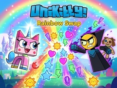 ಗೇಮ್ Unikitty Rainbow Swap