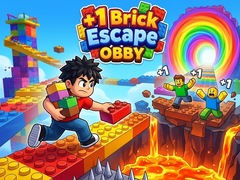 खेल +1 Brick Escape: Obby