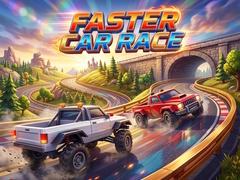खेल Faster Car Race