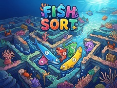 खेल Fish Sort