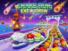 खेल Snake Run: Eat & Grow