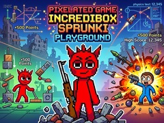 ಗೇಮ್ Pixelated Game Incredibox Sprunki Playground