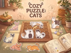 खेल Cozy Puzzle: Cats
