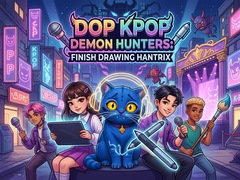 ಗೇಮ್ DOP KPop Demon Hunters: Finish Drawing Hantrix