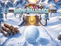 खेल Snow Ball Race