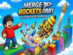 खेल Merge Rockets: Obby
