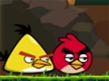 खेल Mario vs Angry Birds