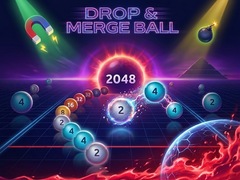 खेल Drop & Merge Ball
