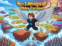 खेल +1 Wings Obby Escape