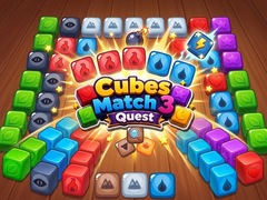 గేమ్ Cubes Match 3 Quest