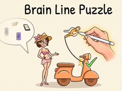 खेल Brain Line Puzzle