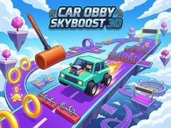 खेल Car Obby Skyboost 3D