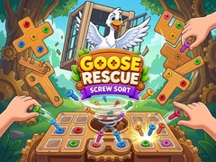 ગેમ Goose Rescue: Screw Sort