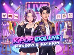 खेल Kpop Idol Live: Makeover Fashion
