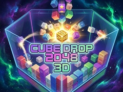 விளையாட்டு Cube Drop 2048 3D